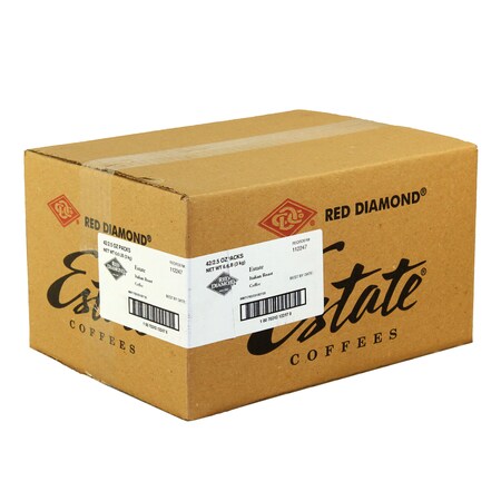 Red Diamond Coffee Estate Italian Roast 2.5 oz., PK42 112247